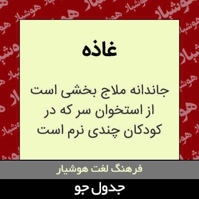 تصویری از غاذه