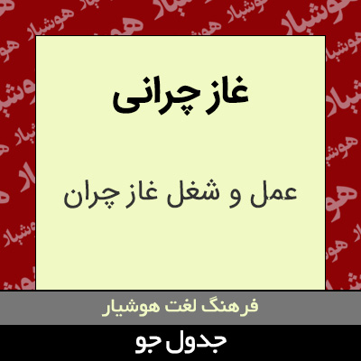 تصویری از غاز چرانی