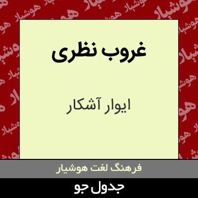 تصویری از غروب نظری