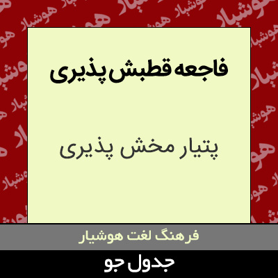 تصویری از فاجعه قطبش پذیری