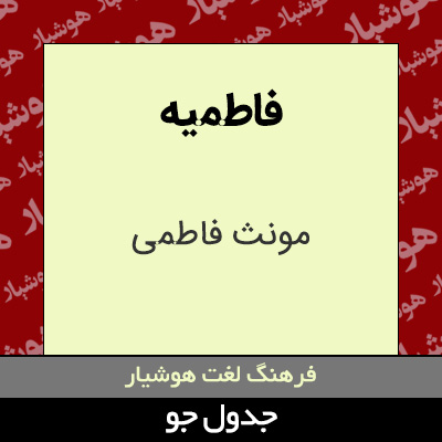 تصویری از فاطمیه