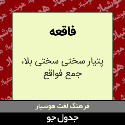 تصویری از فاقعه