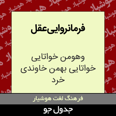 تصویری از فرمانروایی عقل