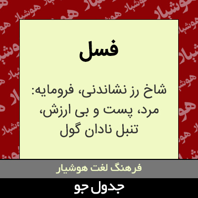 تصویری از فسل