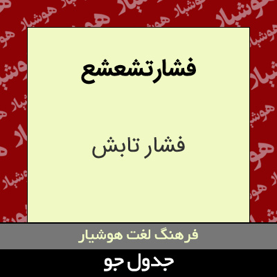 تصویری از فشار تشعشع