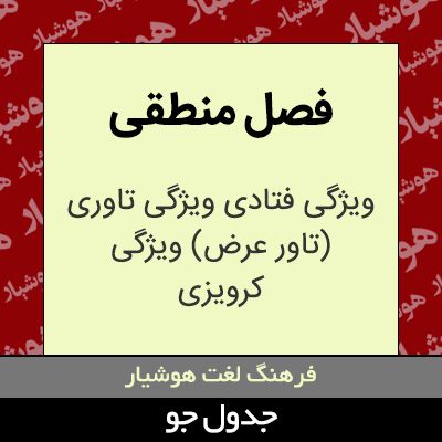 تصویری از فصل منطقی