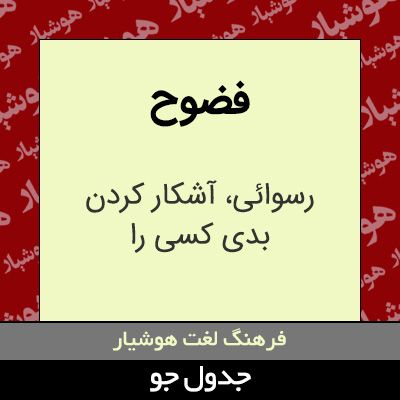 تصویری از فضوح