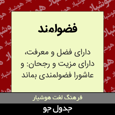 تصویری از فضولمند