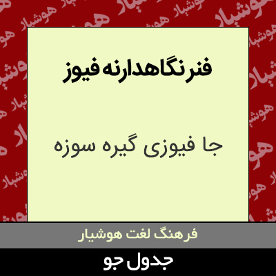 تصویری از فنر نگاهدارنه فیوز