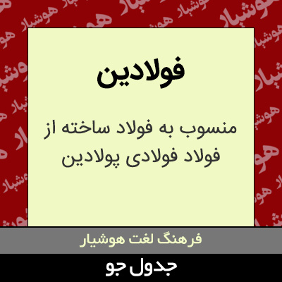 تصویری از فولادین