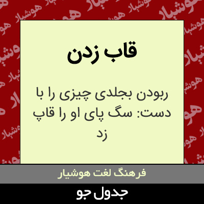 تصویری از قاب زدن