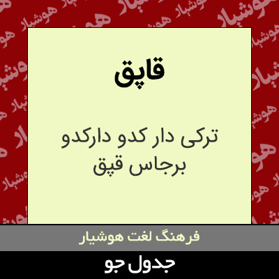تصویری از قاپق