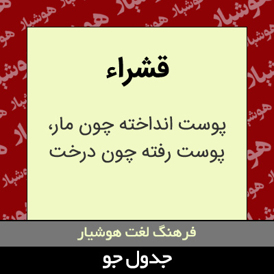 تصویری از قشراء