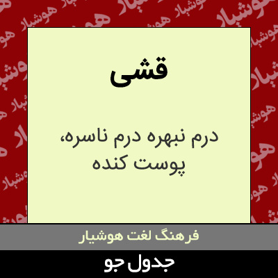 تصویری از قشی