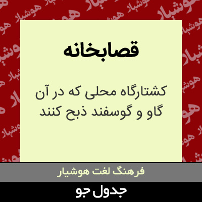 تصویری از قصابخانه