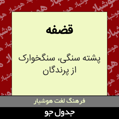 تصویری از قضفه