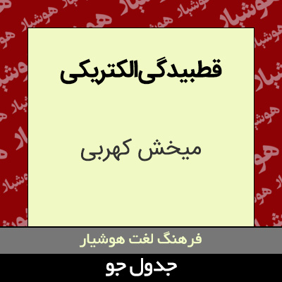 تصویری از قطبیدگی الکتریکی