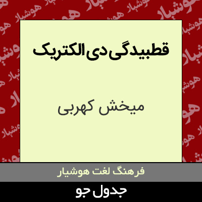 تصویری از قطبیدگی دی الکتریک