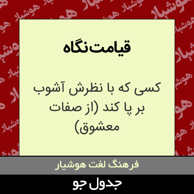 تصویری از قیامت نگاه