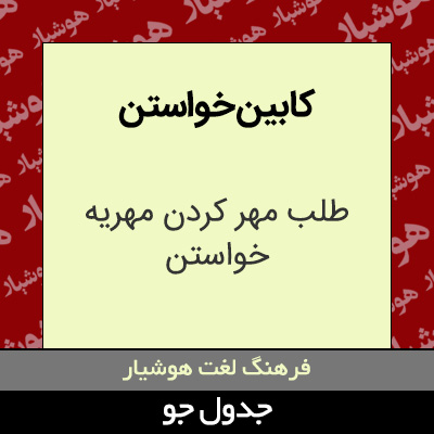 تصویری از کابین خواستن