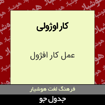 تصویری از کار اوژولی