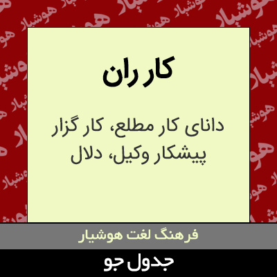 تصویری از کار ران