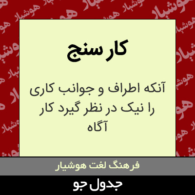 تصویری از کار سنج