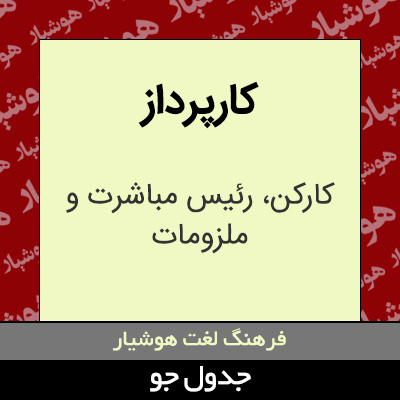 تصویری از کارپرداز