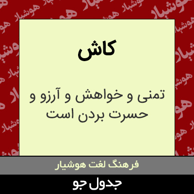تصویری از کاش