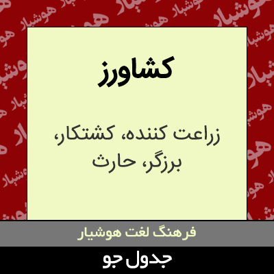 تصویری از کشاورز