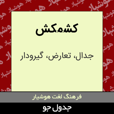 تصویری از کشمکش