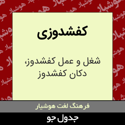 تصویری از کفشدوزی