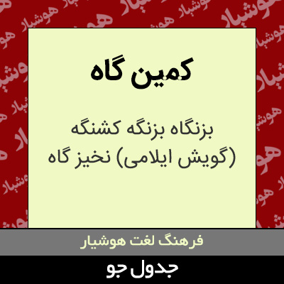 تصویری از کمین گاه