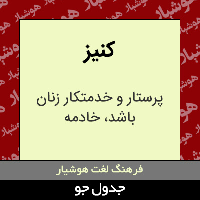 تصویری از کنیز