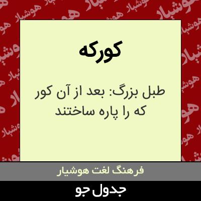تصویری از کورکه