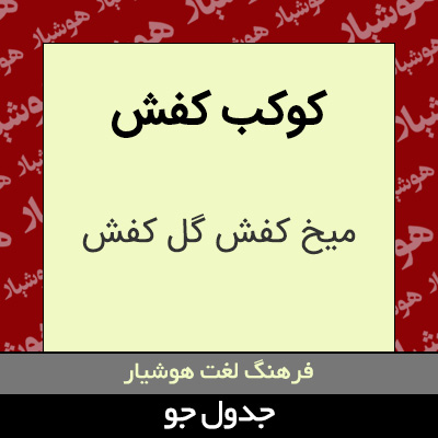 تصویری از کوکب کفش