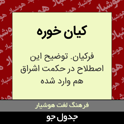 تصویری از کیان خوره