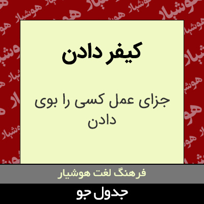 تصویری از کیفر دادن