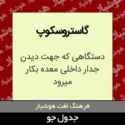 تصویری از گاستروسکوپ