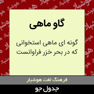 تصویری از گاو ماهی