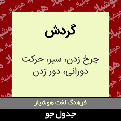 تصویری از گردش