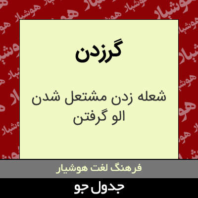 تصویری از گرزدن