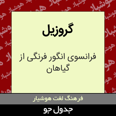 تصویری از گروزیل