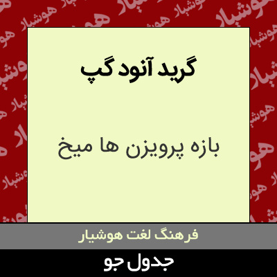 تصویری از گرید آنود گپ