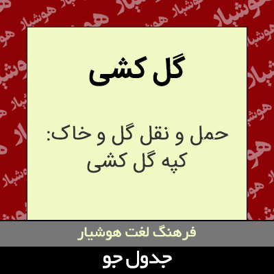 تصویری از گل کشی