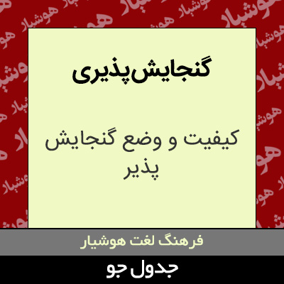 تصویری از گنجایش پذیری