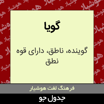 تصویری از گویا