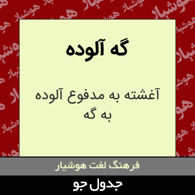 تصویری از گه آلوده