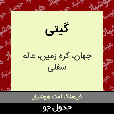 تصویری از گیتی