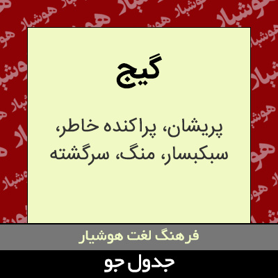 تصویری از گیج